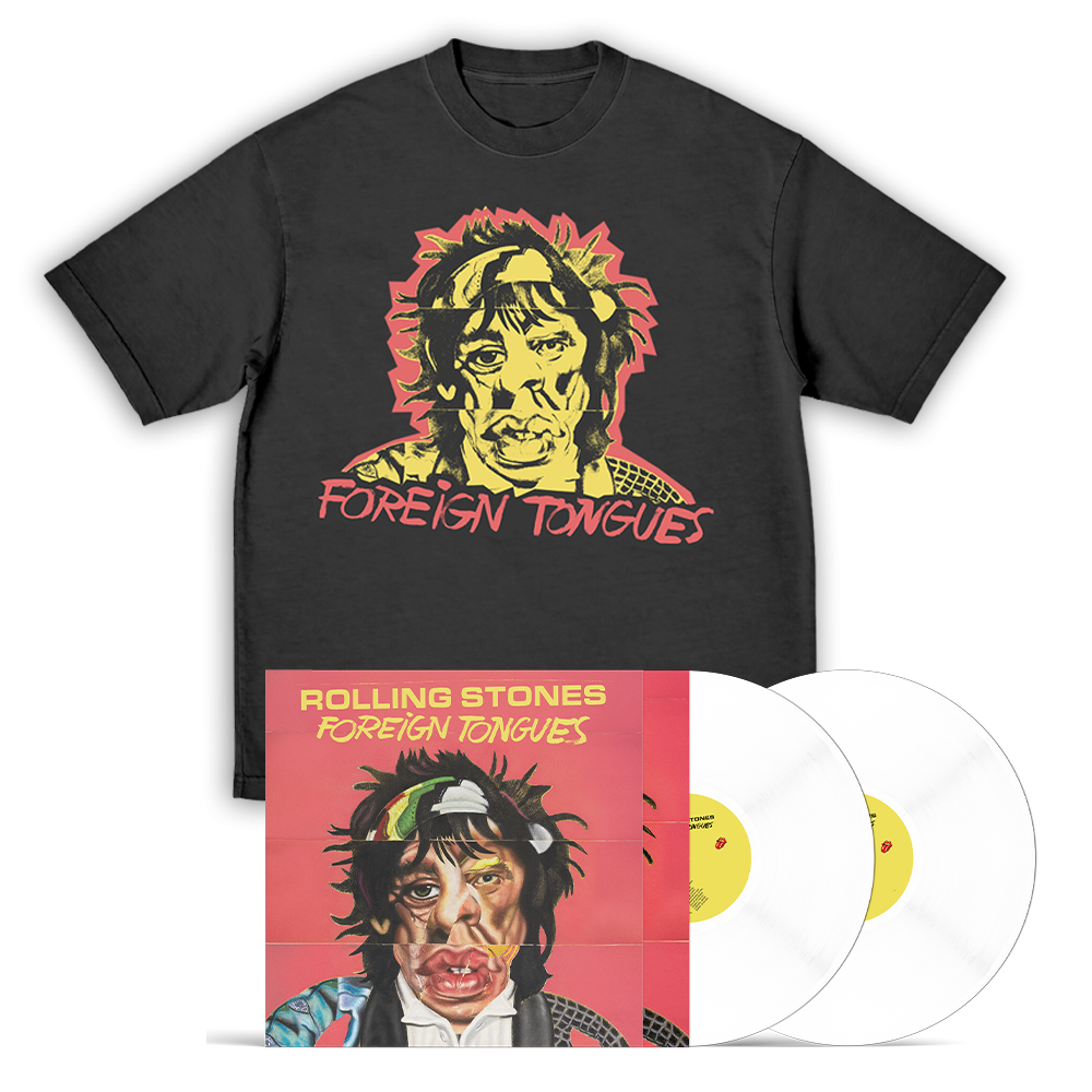 Rolling Stones Foreign Tongues 2LP ブルー盤 Foreign Tongues Store Exclusive White Vinyl 2LP + Foreign Tongues