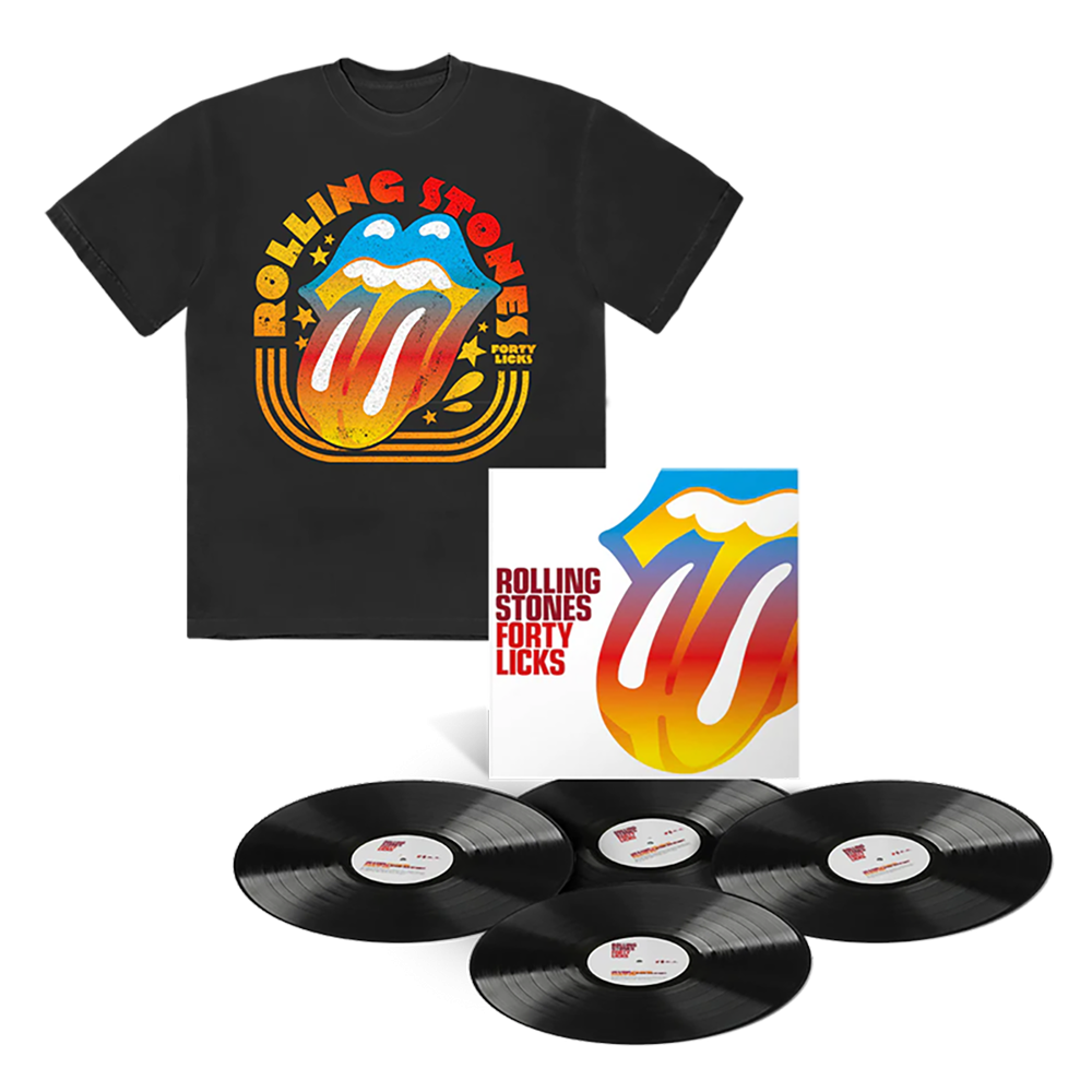 ROLLING STONES FORTY LICKS レコード 2023年再発 The Rolling Stones' Forty Licks Comes to Digital and Limited
