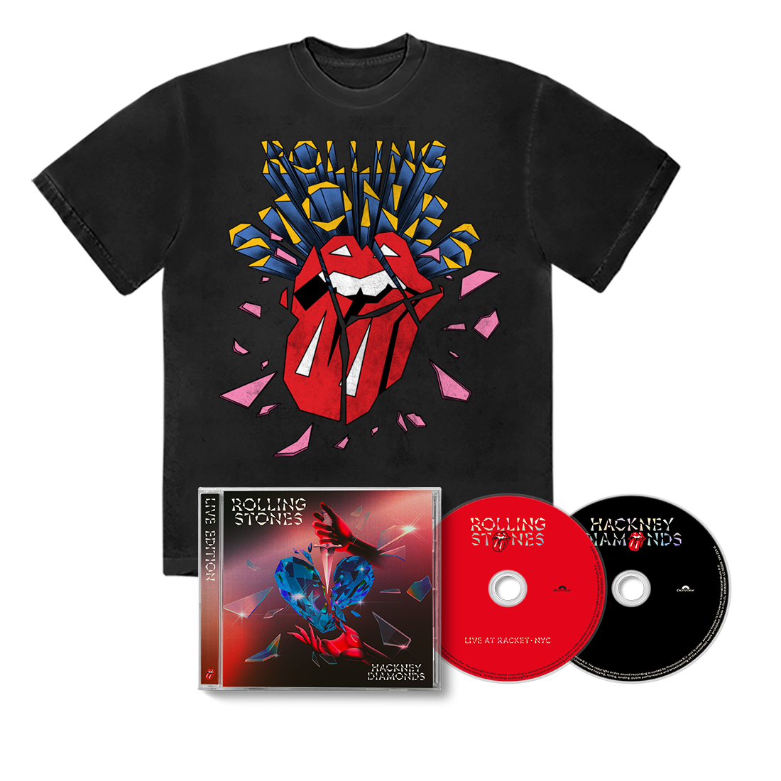 洋楽 ROLLING STONES Vintage Rolling Stones 81 82 World Tour Concert 2-sided T