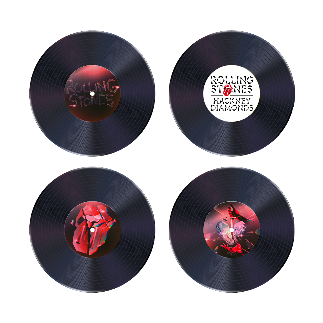 The Rolling Stones Hackney Diamonds Vinyl  Untersetzer 322954