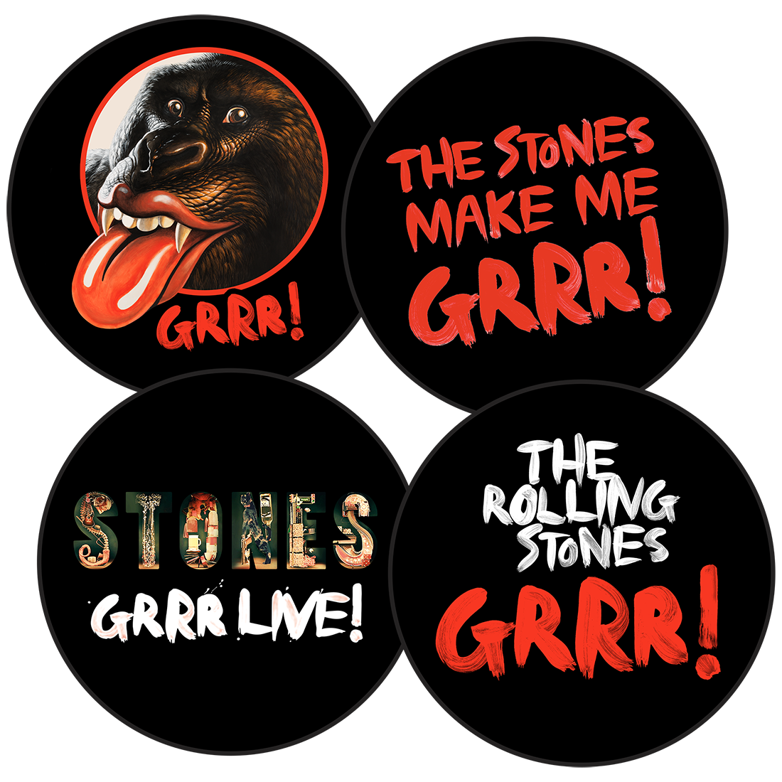 The Rolling Stones Stones "GRRR!" Live Untersetzer 262551