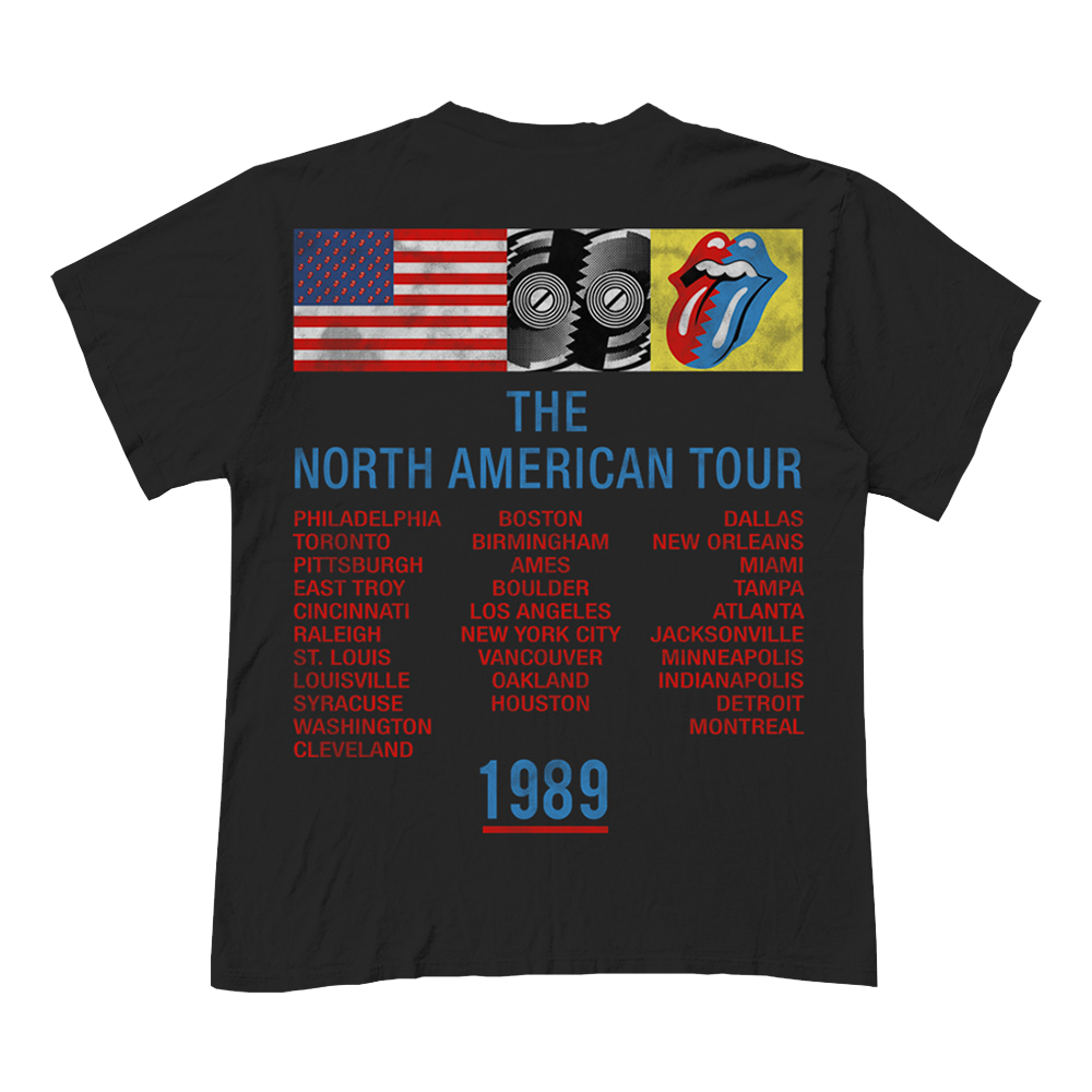 The Rolling Stones 89 Tour T-Shirt 325852