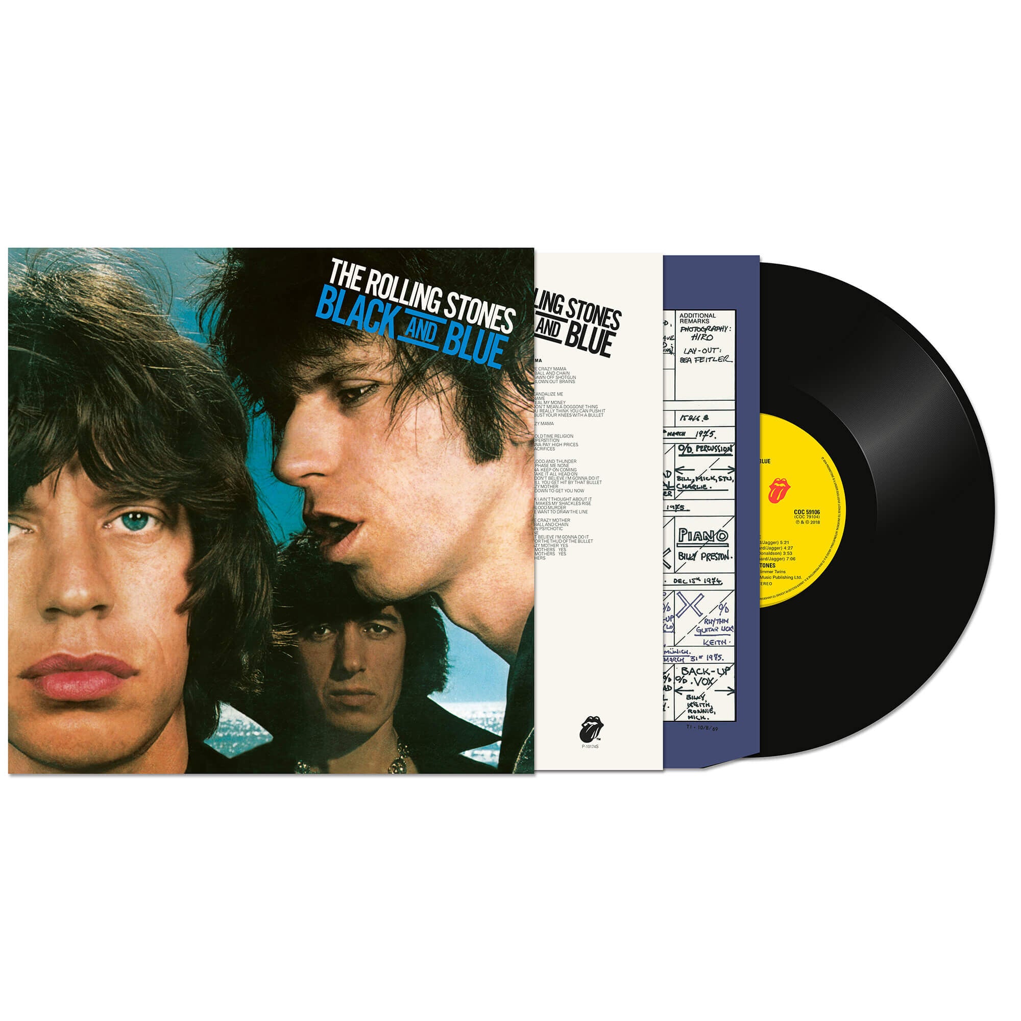The Rolling Stones Black And Blue (Half Speed Masters LP Re-Issue) 1LP 185502