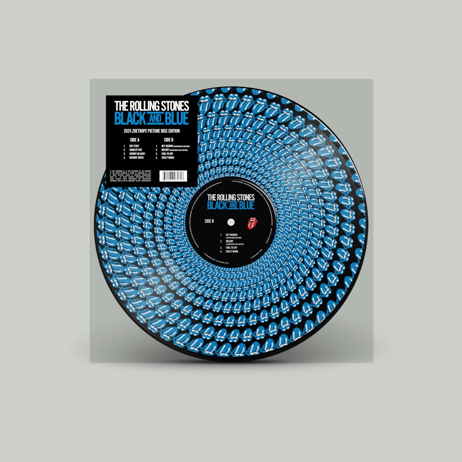 The Rolling Stones Black and Blue 1LP (Zoetrope) 422064