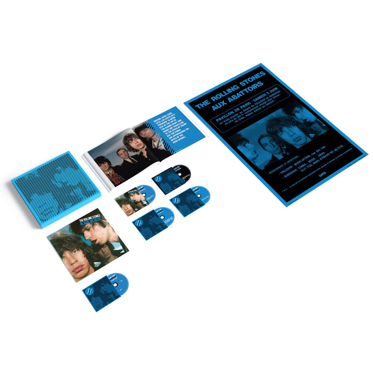 The Rolling Stones Black and Blue 4CD/Bluray 422074