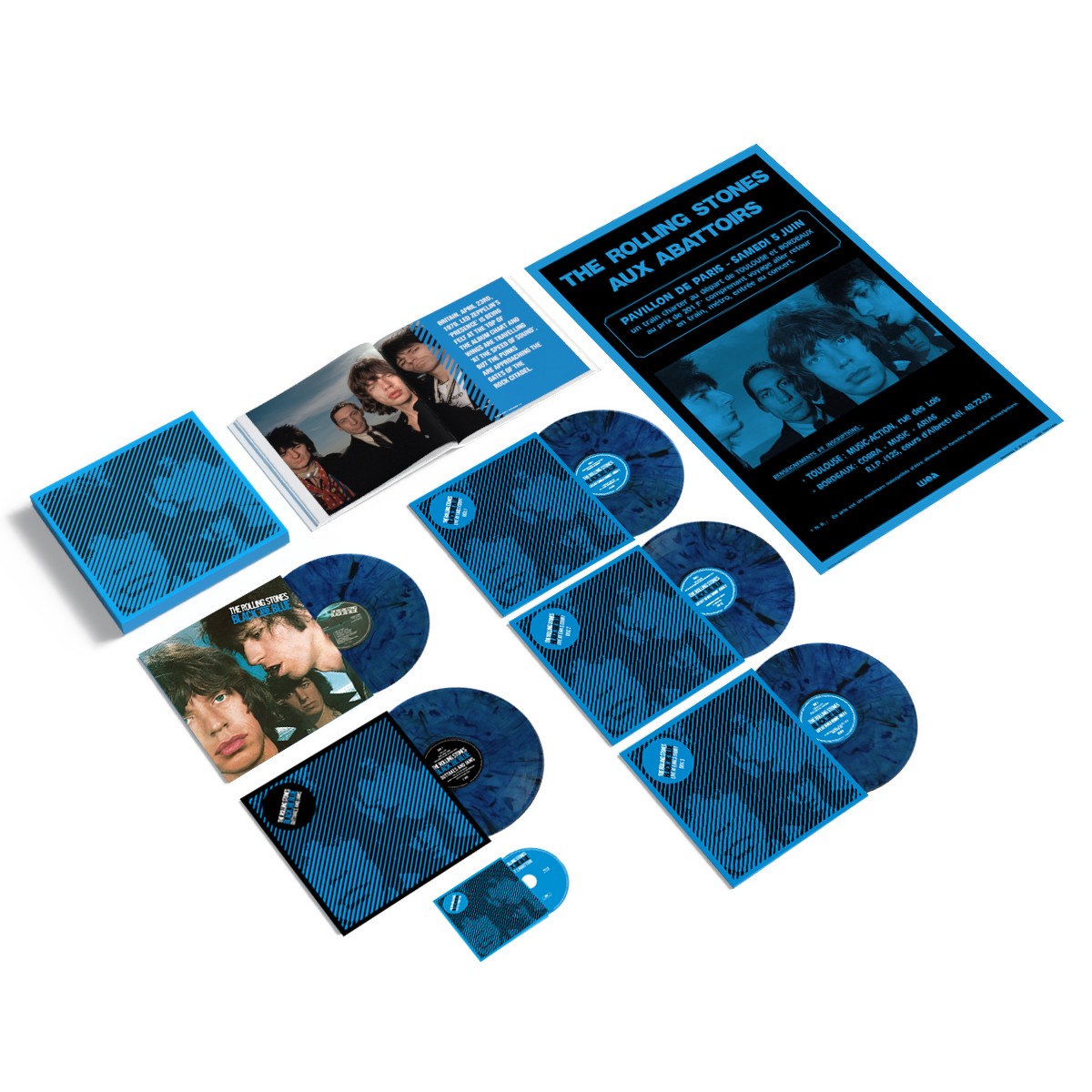 The Rolling Stones Black and Blue 5LP/BR (Colour) 422068