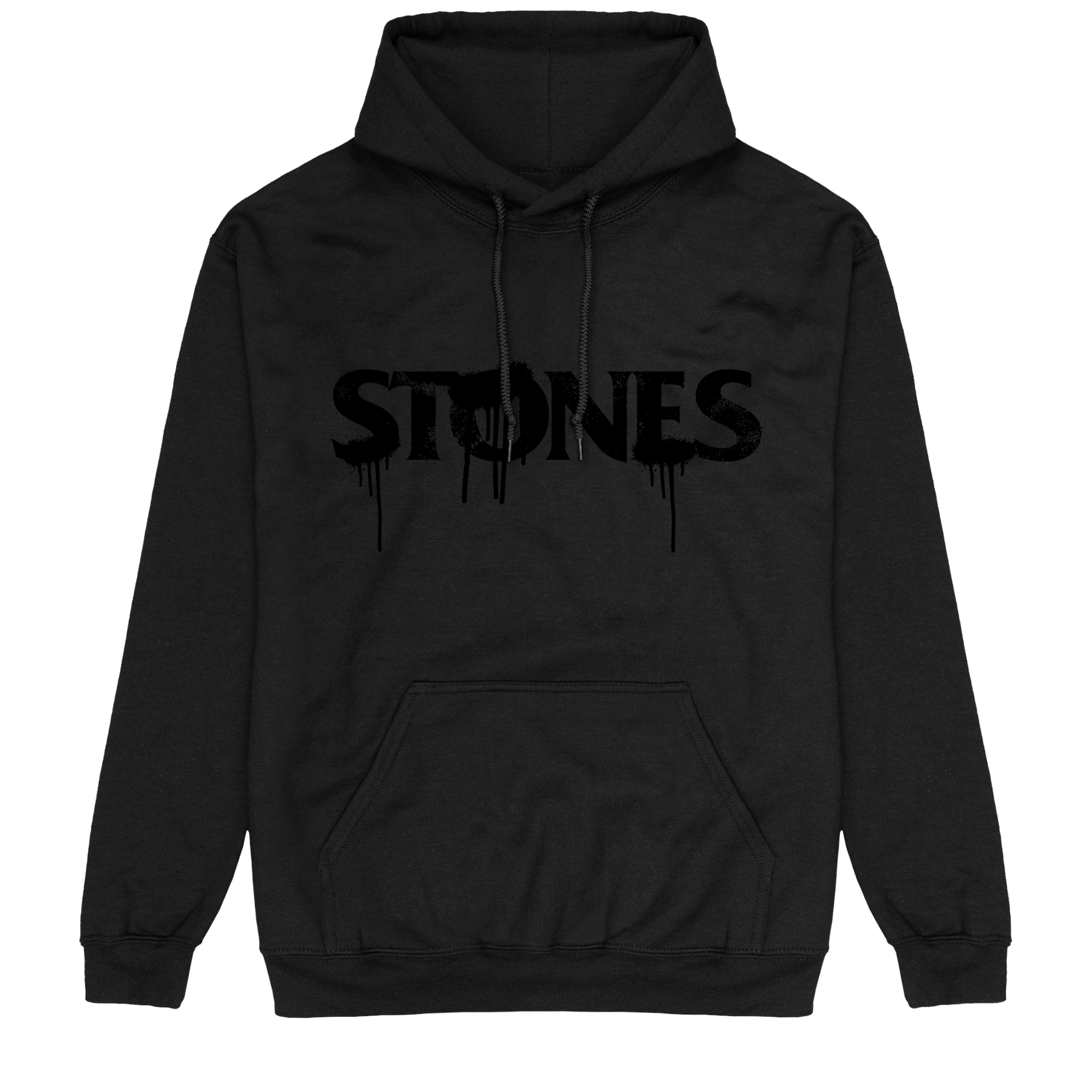 The Rolling Stones Black on Black Kapuzenpullover 316528