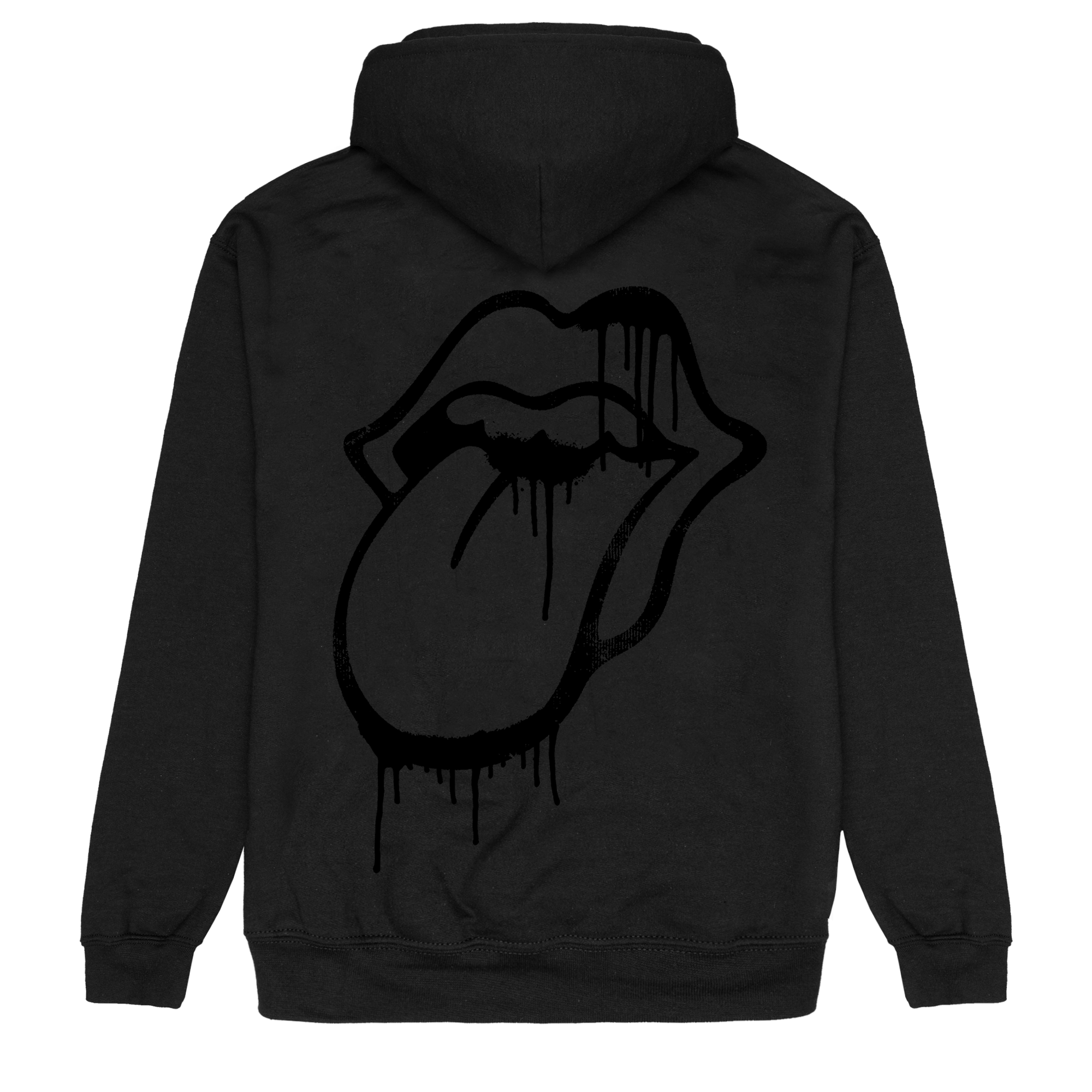 The Rolling Stones Black on Black Kapuzenpullover 316535