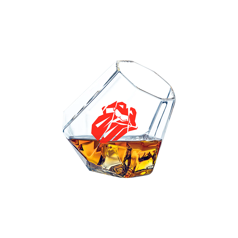 The Rolling Stones Diamond Tongue  Whiskey Glas 324109