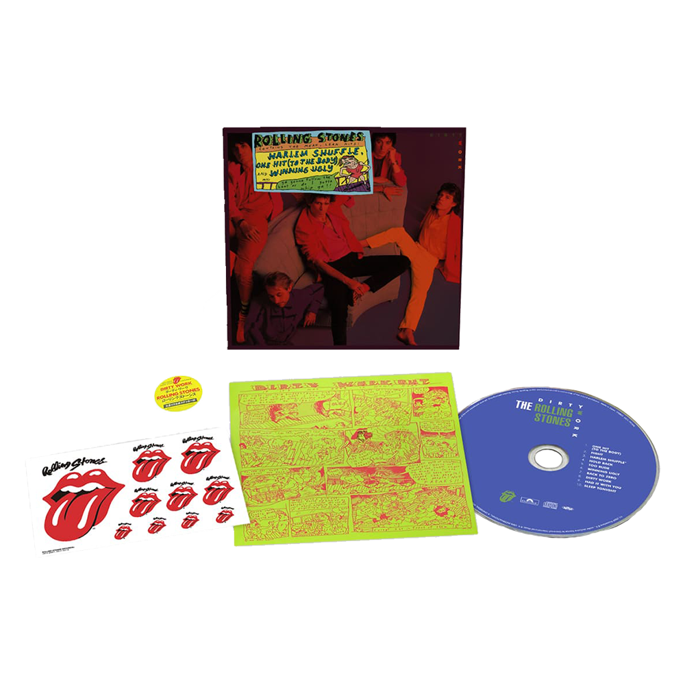 The Rolling Stones Dirty Work CD 322800