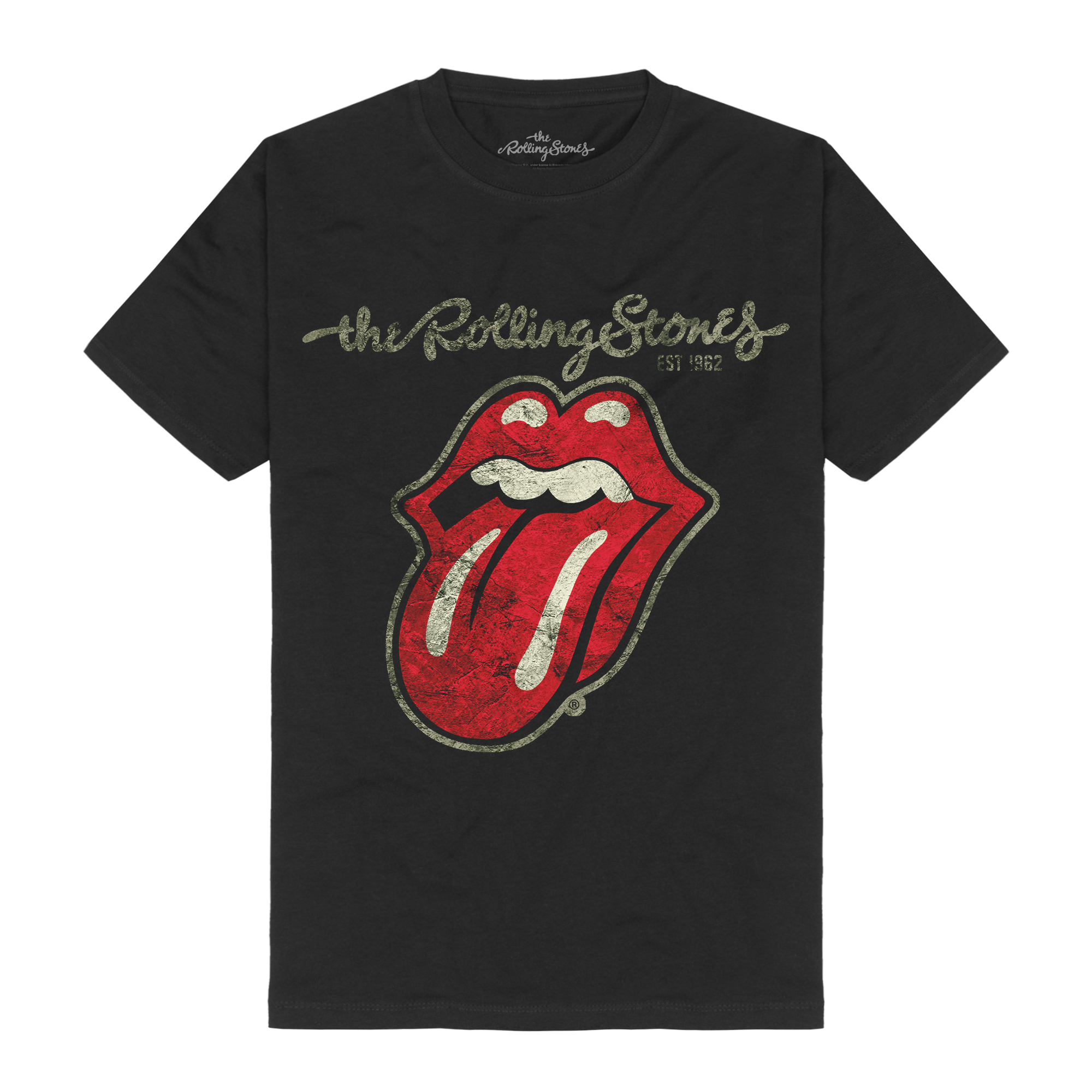 The Rolling Stones Distressed Tongue T-Shirt 316962