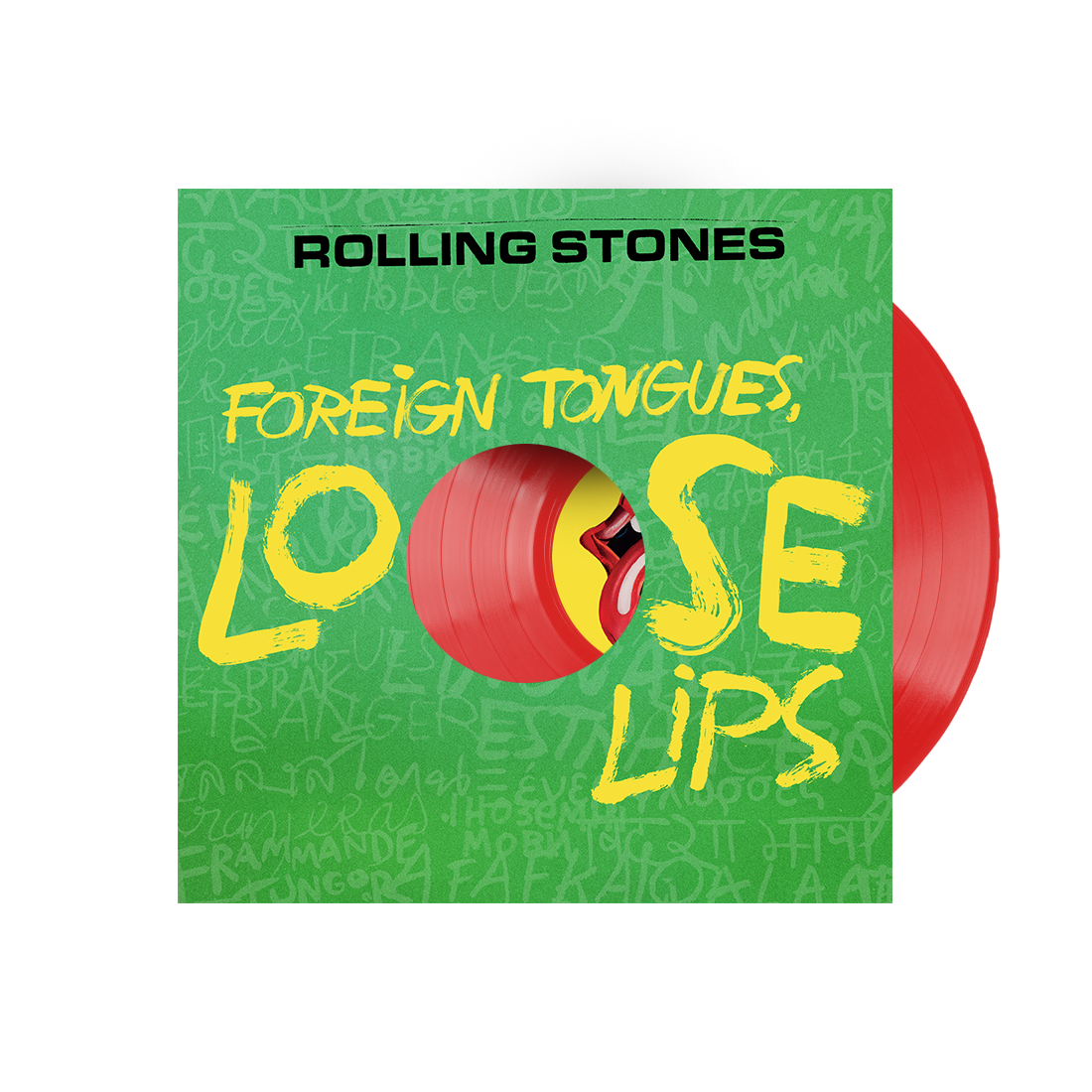 The Rolling Stones Foreign Tongues, Loose Lips 12" EP + CD + Loose Lips Tracklist T-Shirt Bundle 12" EP + CD + T-Shirt 463125