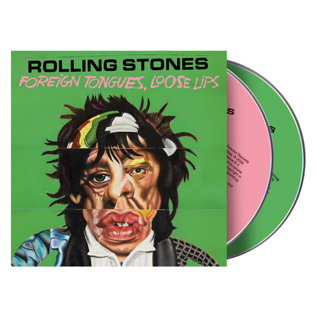 The Rolling Stones Foreign Tongues, Loose Lips 12" EP + CD + Loose Lips Zippo Lighter Bundle 2CD + Zippo 463157