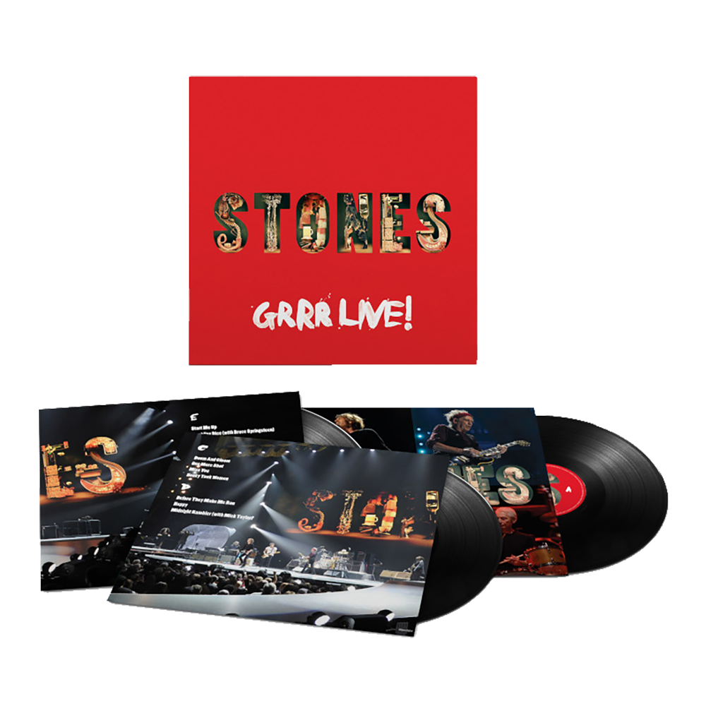 The Rolling Stones GRRR Live! 3LP Gatefold Black 322891
