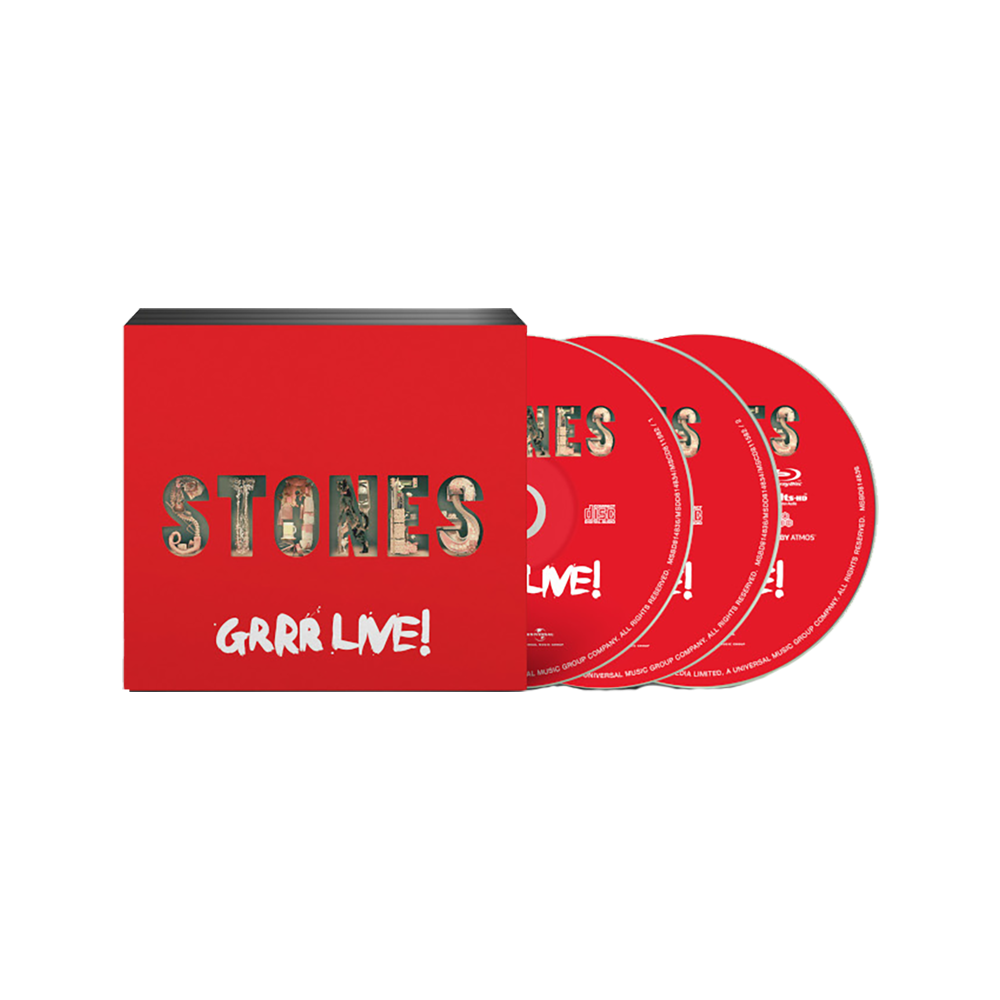The Rolling Stones GRRR Live! Blu-Ray + 2CD 322821