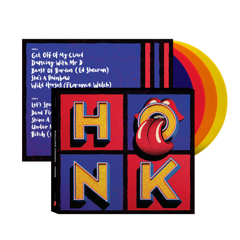 The Rolling Stones Honk 4LP, T-Shirt, Beutel, Kunstdruck LP 187077