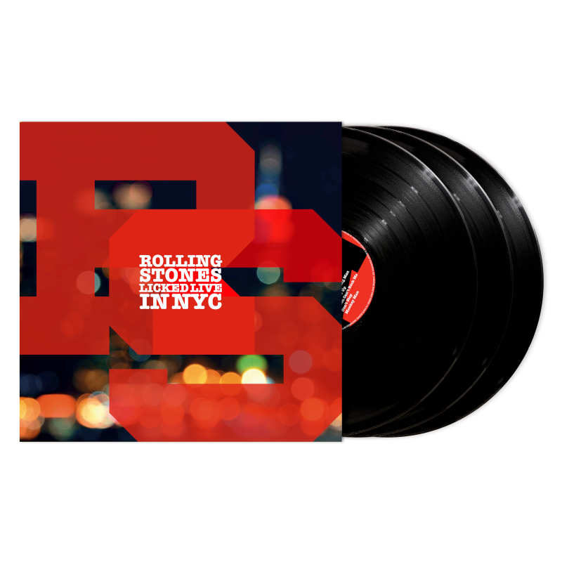 The Rolling Stones Licked Live In NYC 3LP 187196
