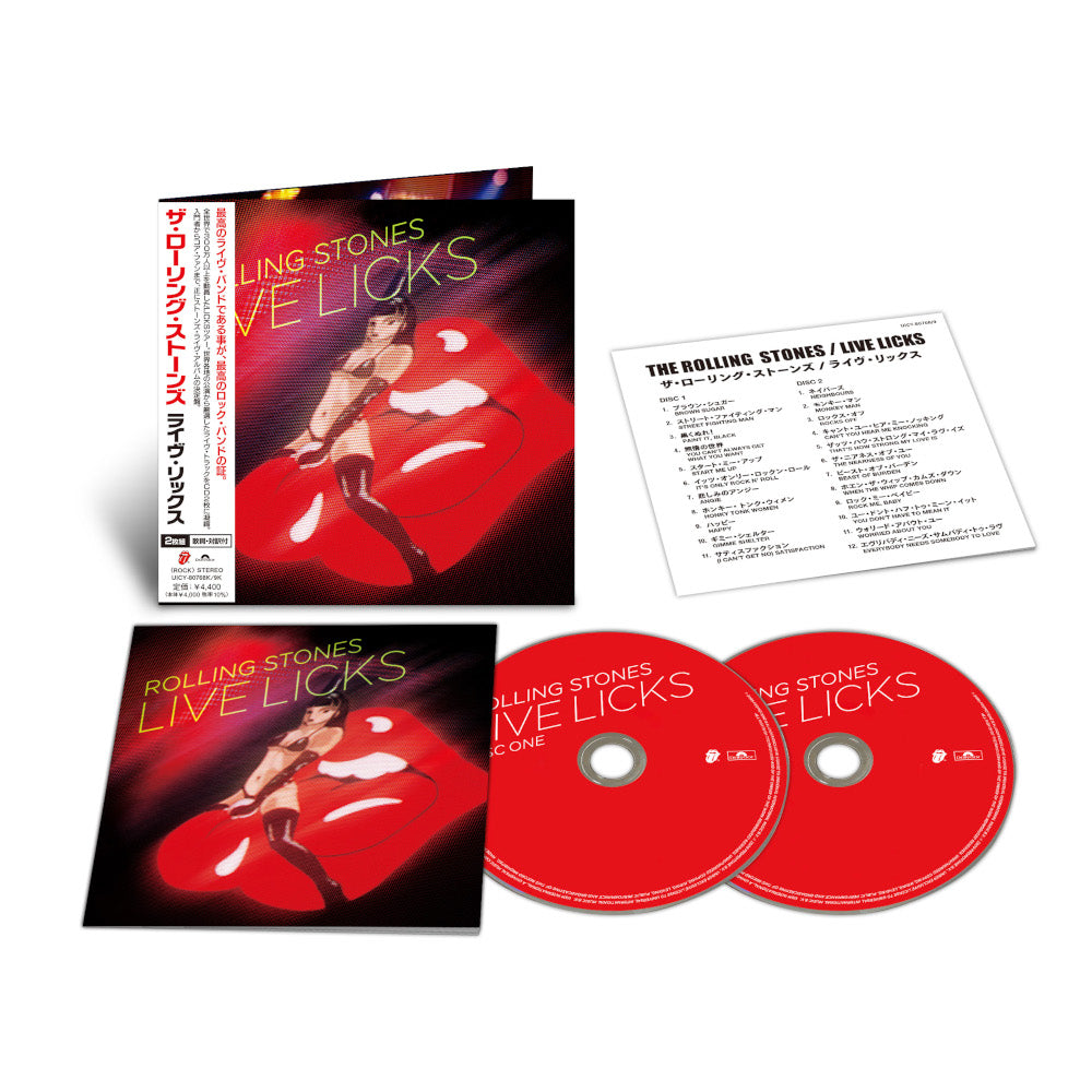 The Rolling Stones Live Licks SHM-2CD 455347