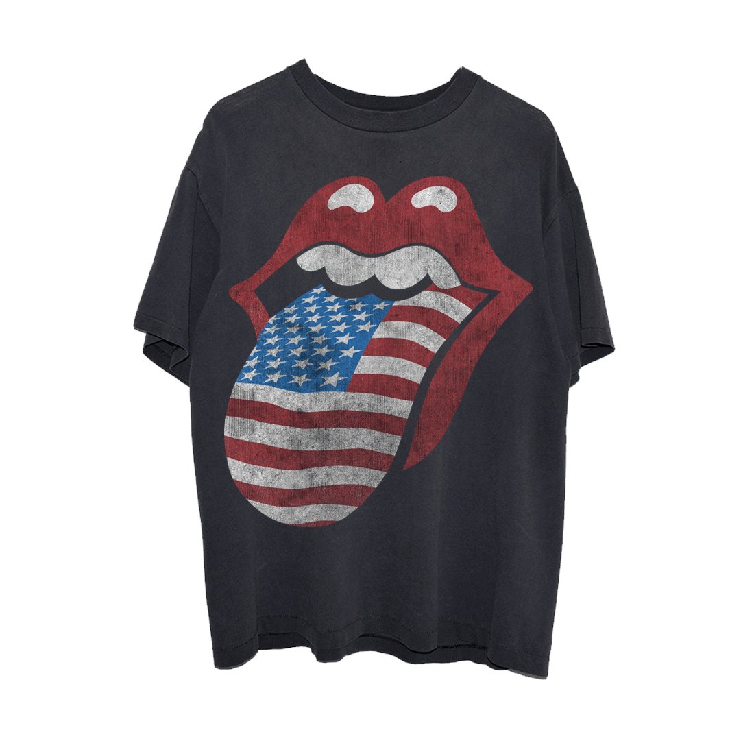 The Rolling Stones No Filter 2021 USA Flag Tongue T-Shirt 187749