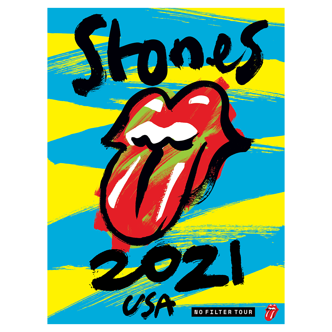 The Rolling Stones No Filter 2021 Lithograph 187448