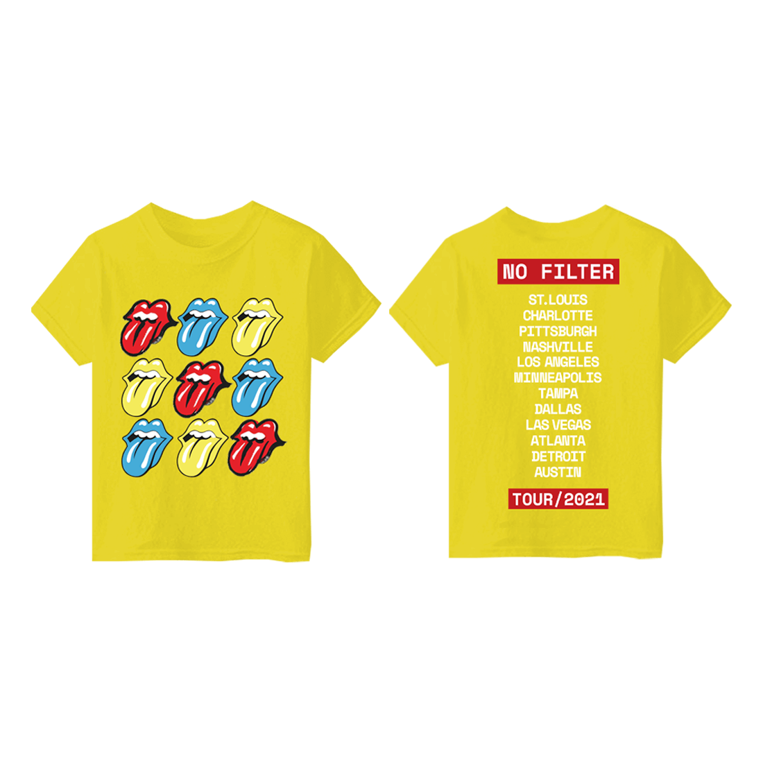 The Rolling Stones No Filter 2021 Youth T-Shirt 187574