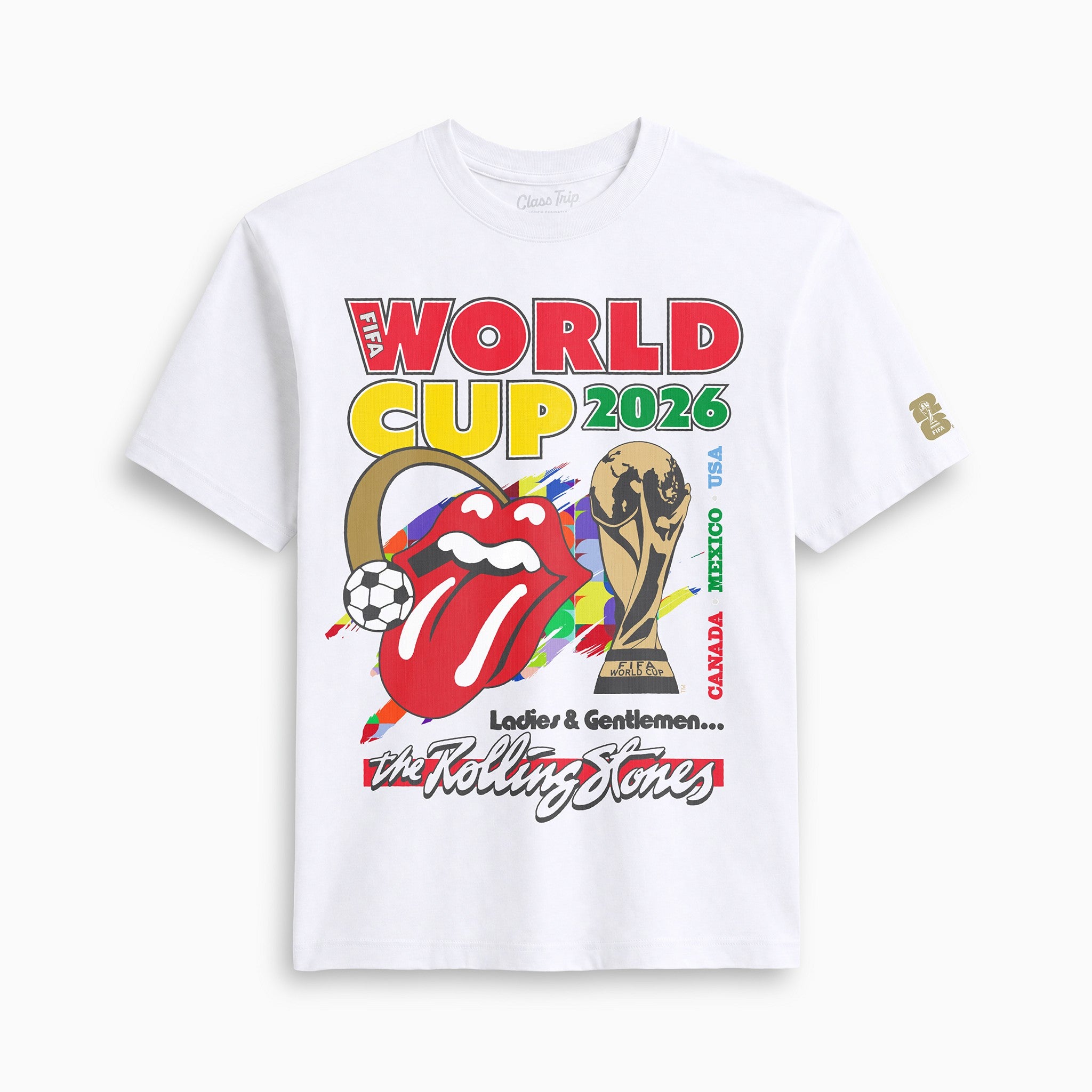 The Rolling Stones Rolling Stones x FIFA World Cup 2026 Classic Matchday Tee T-Shirt 449336