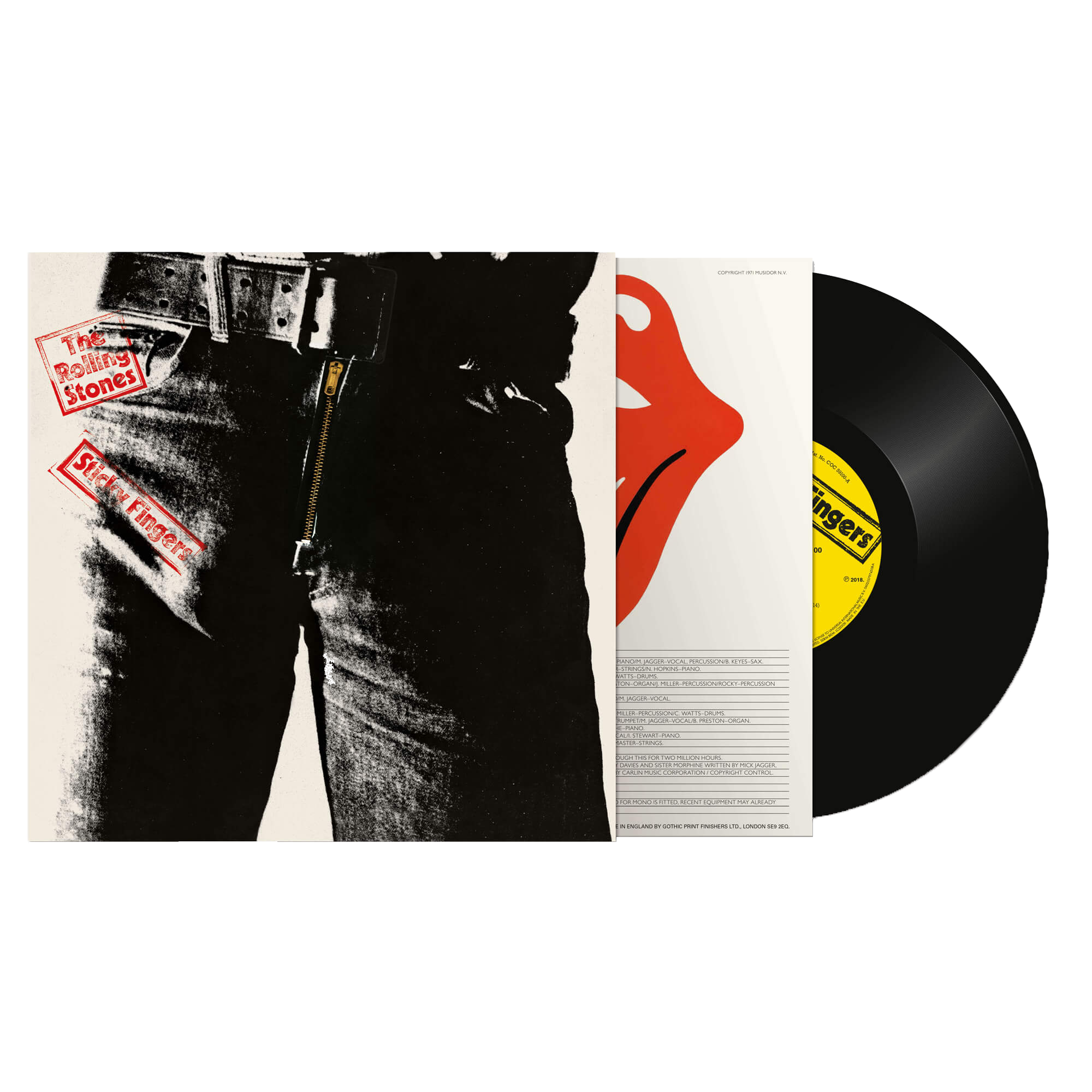 The Rolling Stones Sticky Fingers (Half Speed Master LP Re-Issue) LP 323493