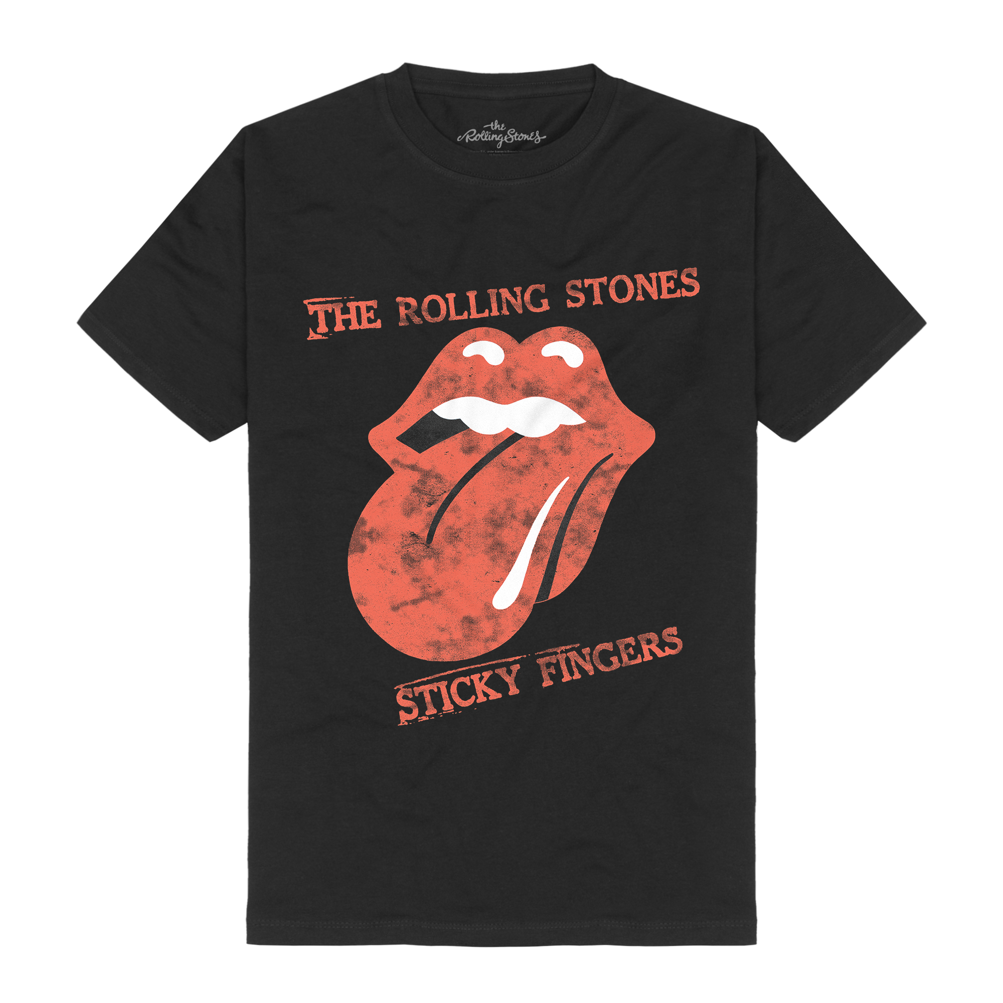 The Rolling Stones Sticky Fingers Tracklist T-Shirt 316801