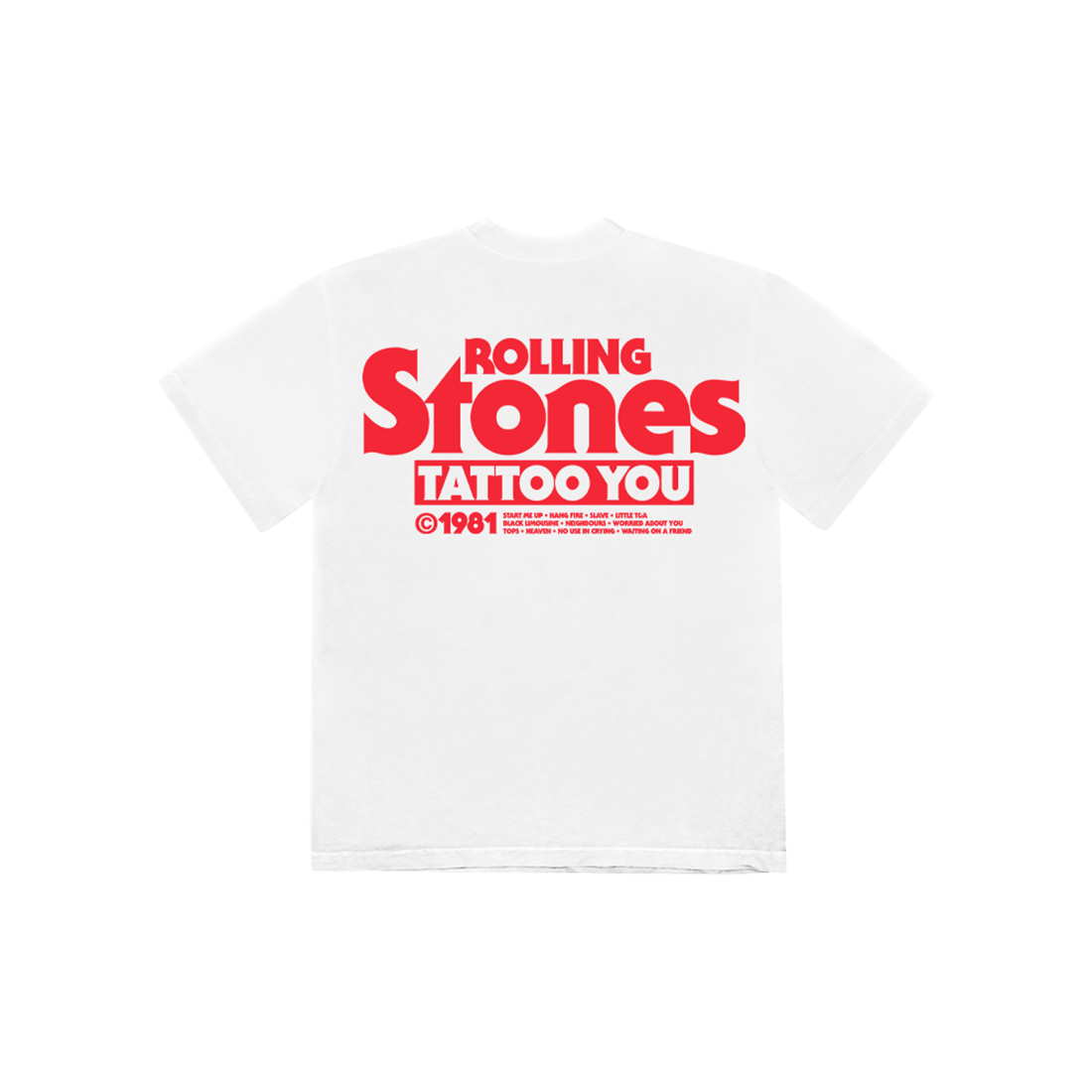 The Rolling Stones Tattoo You 40th Anniversary T-Shirt 189121
