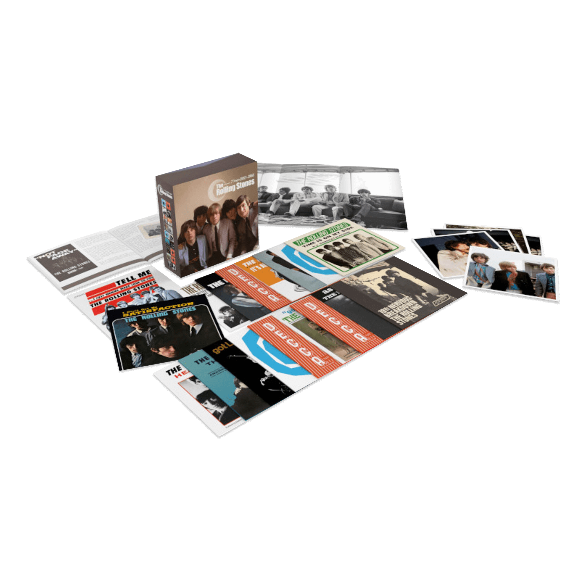 The Rolling Stones The Rolling Stones Singles: Volume One 1963-1966 Limited 18 x 7Inch Vinyl Box Set 323248