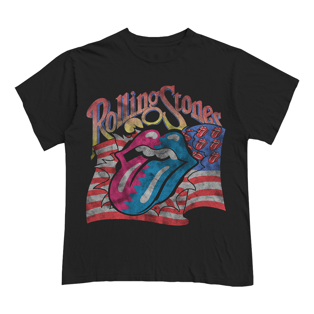 The Rolling Stones ZigZag Flag T-Shirt 325838